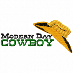 Cowboy And Hunter Embroidery Design 7
